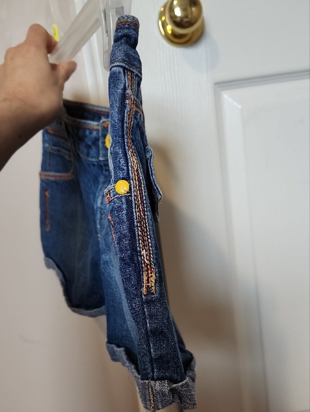 Vintage Y2K Illegal Jeans Girls Blue Denim Shorts-Perfect For Summer! - Picture 8 of 15